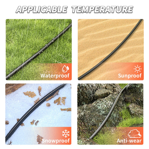 Energeaster flexible copper wire is easy to solder for quick repairs.