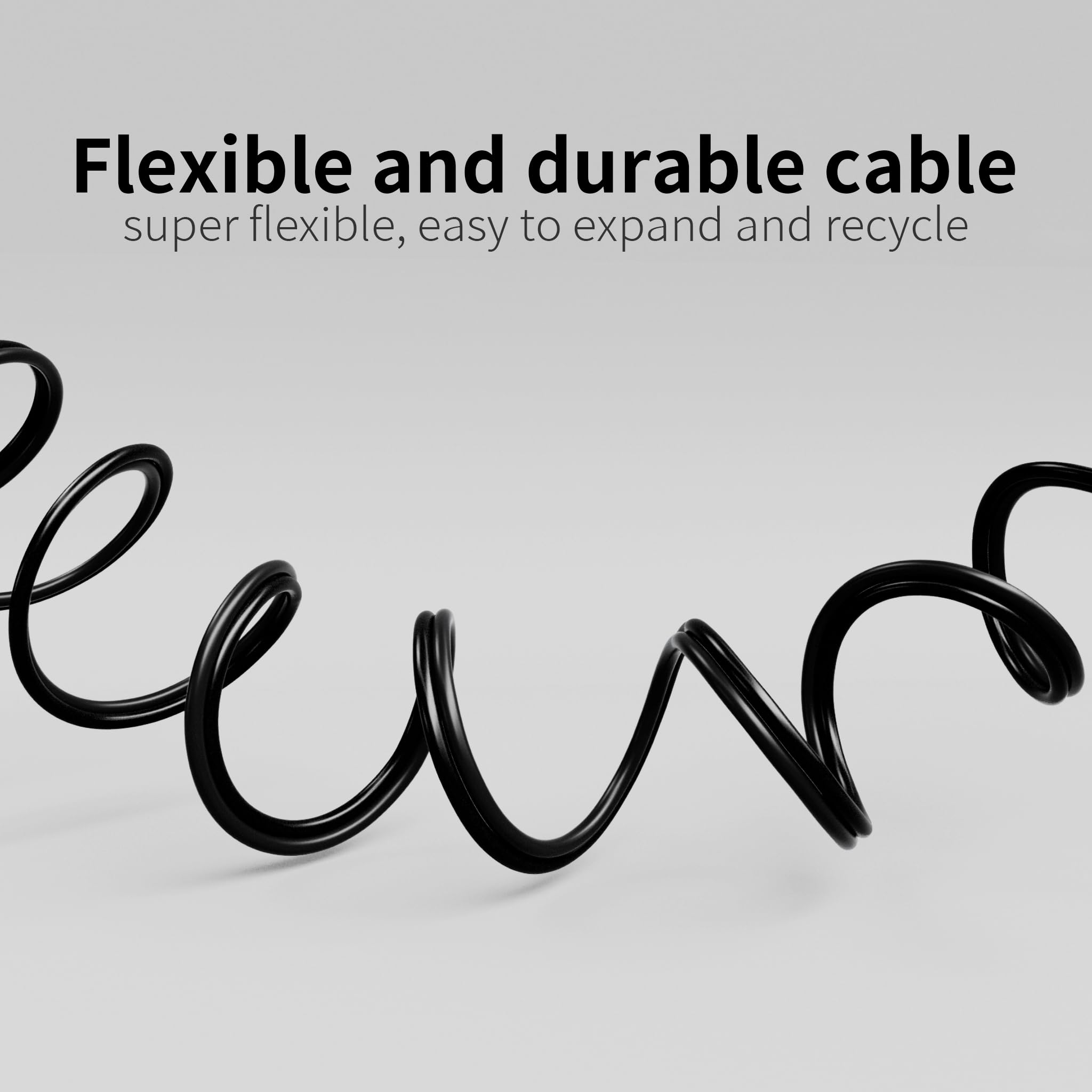 Energeaster low-voltage wire suitable for LED strips and small electrical devices.