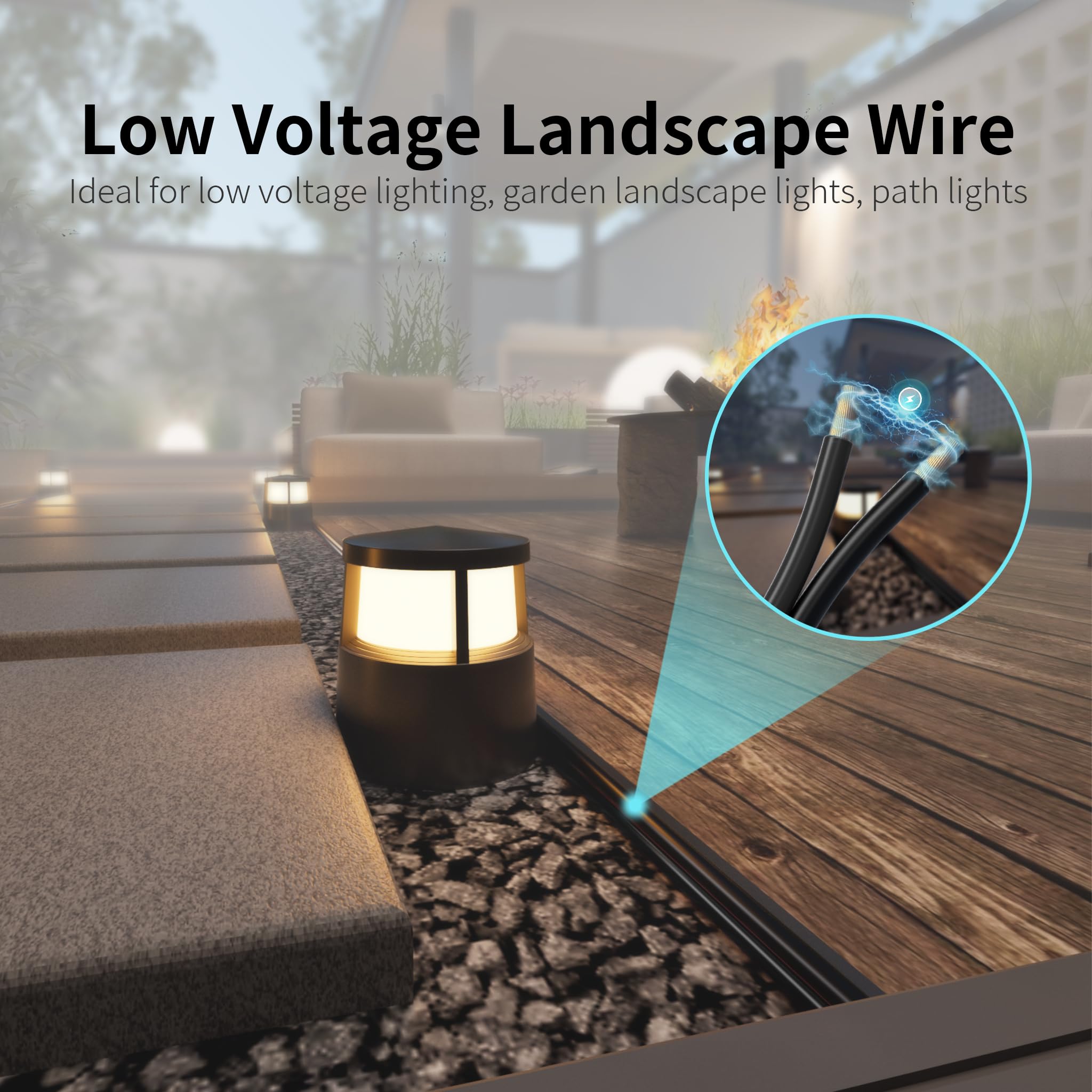 Energeaster outdoor-use wire image shows temperature tolerance in harsh conditions