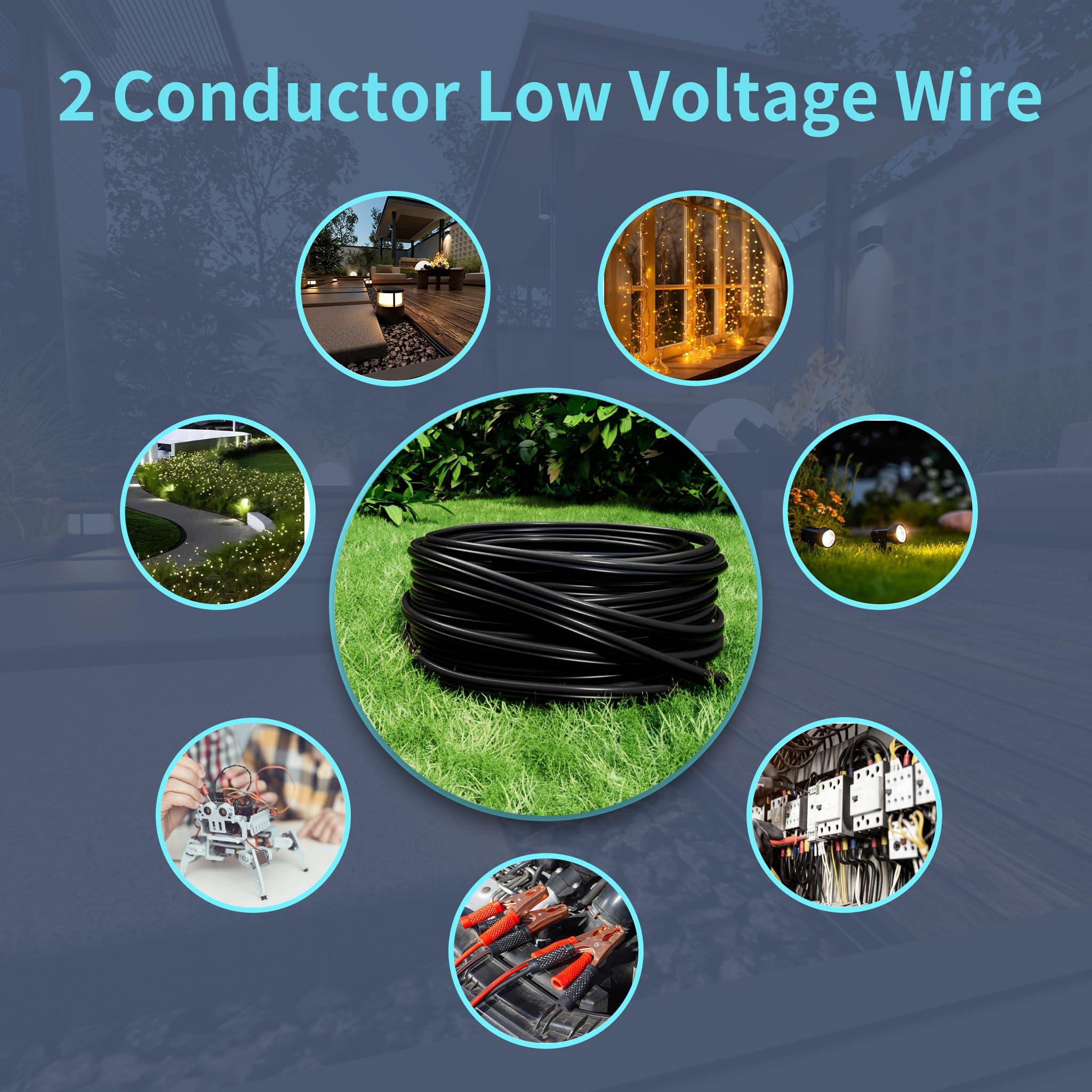 Energeaster outdoor installation wire designed for weather resistant use