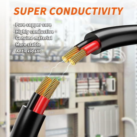 Energeaster outer sheath resists sunlight and chemicals for outdoor installations.