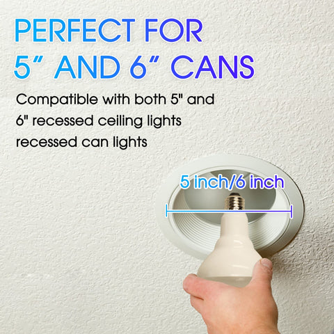 Energetic Lighting BR30 high-CRI 90 preserves true colors in daily scenes.