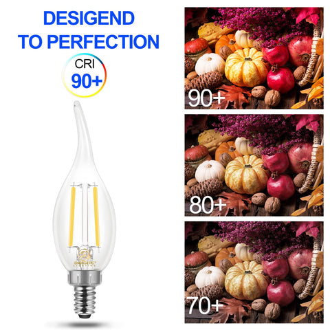 Energetic Lighting CA11 dimmable LED bulb with smooth brightness control