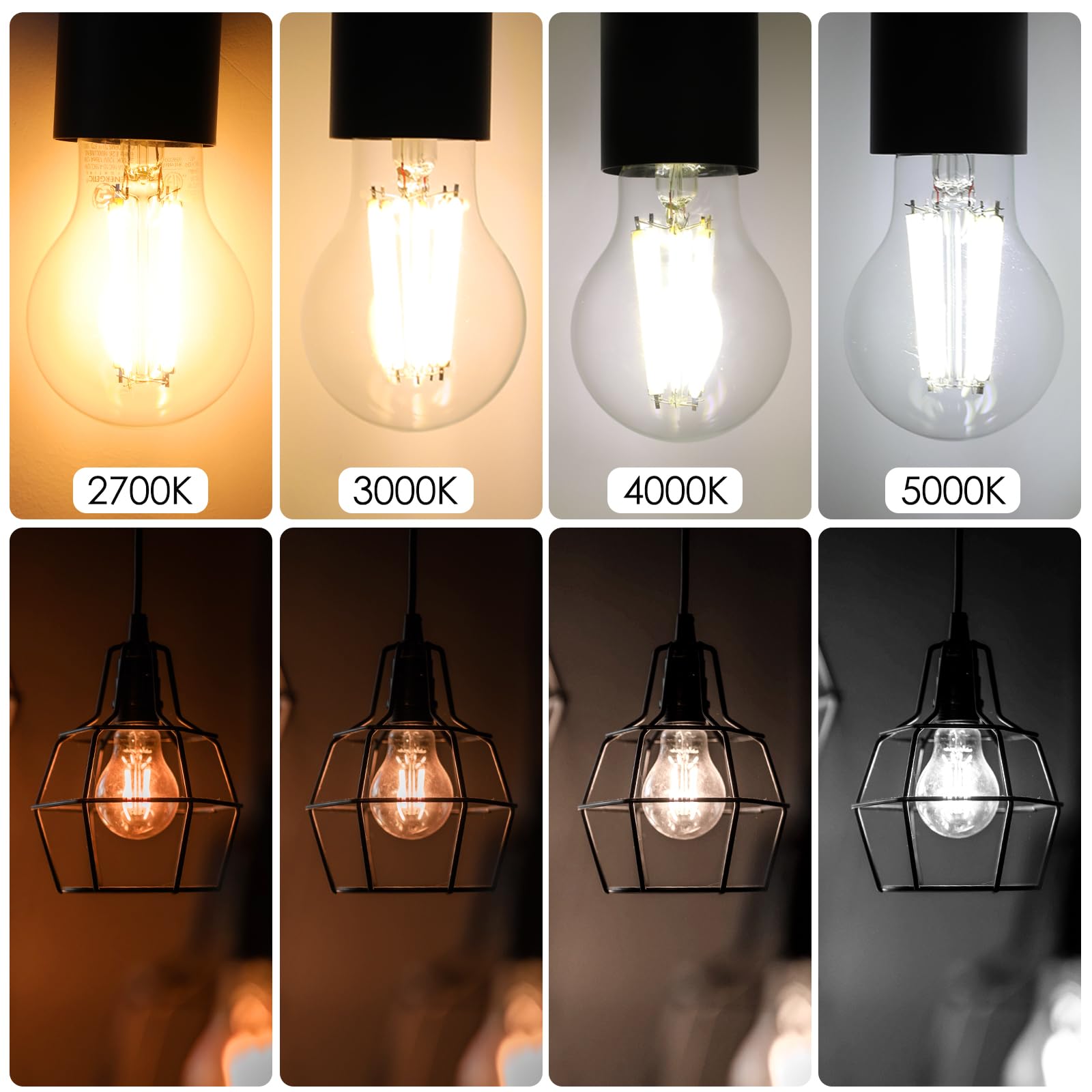 Energetic Lighting E26 base compatibility fits standard fixtures and lamps