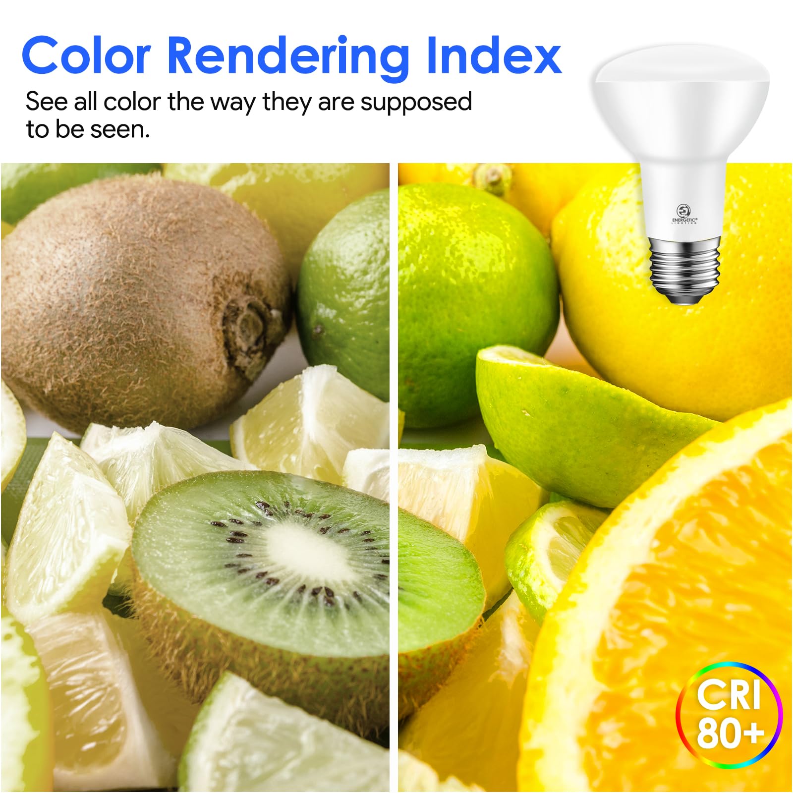 Energetic Lighting UL-listed LED bulb for safe performance