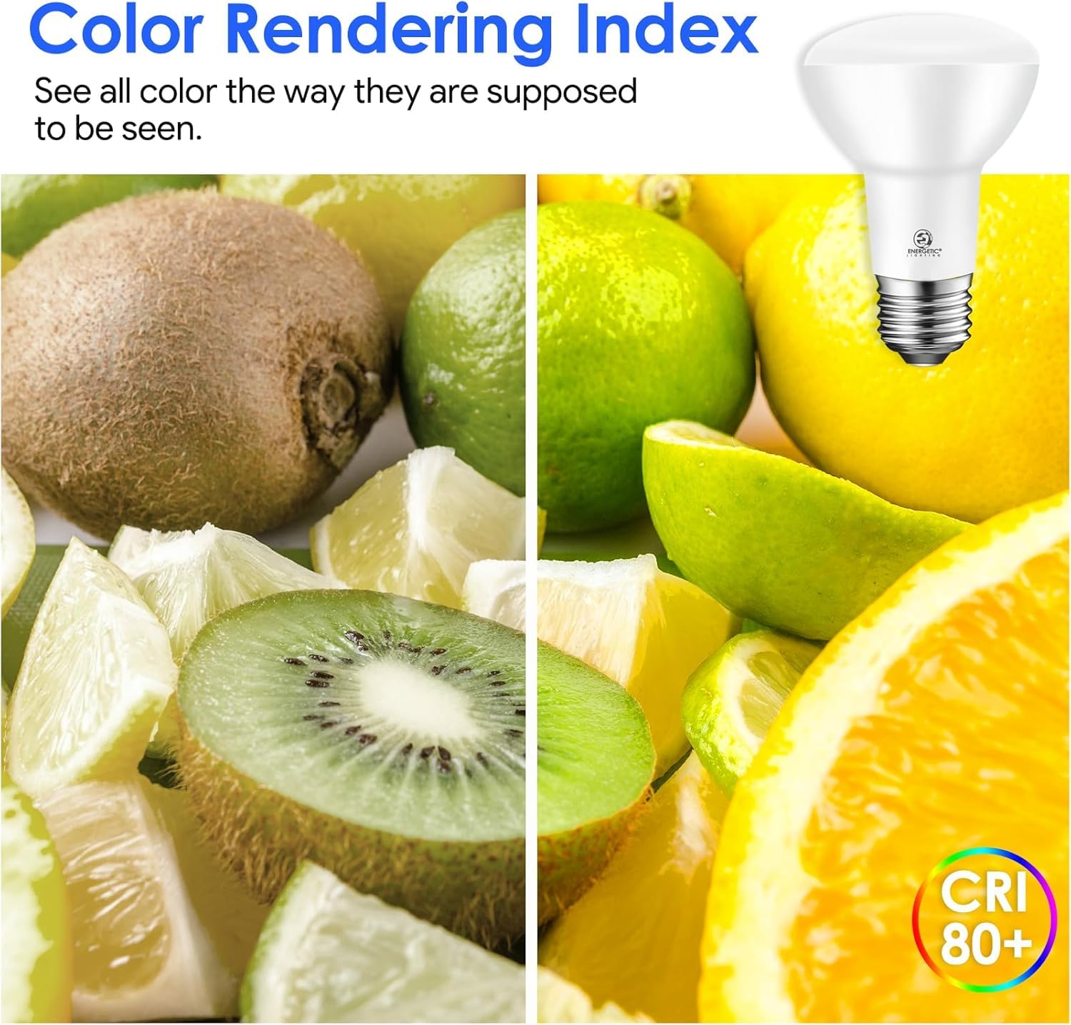 Energetic Lighting UL RoHS certified bulbs for safer indoor use.