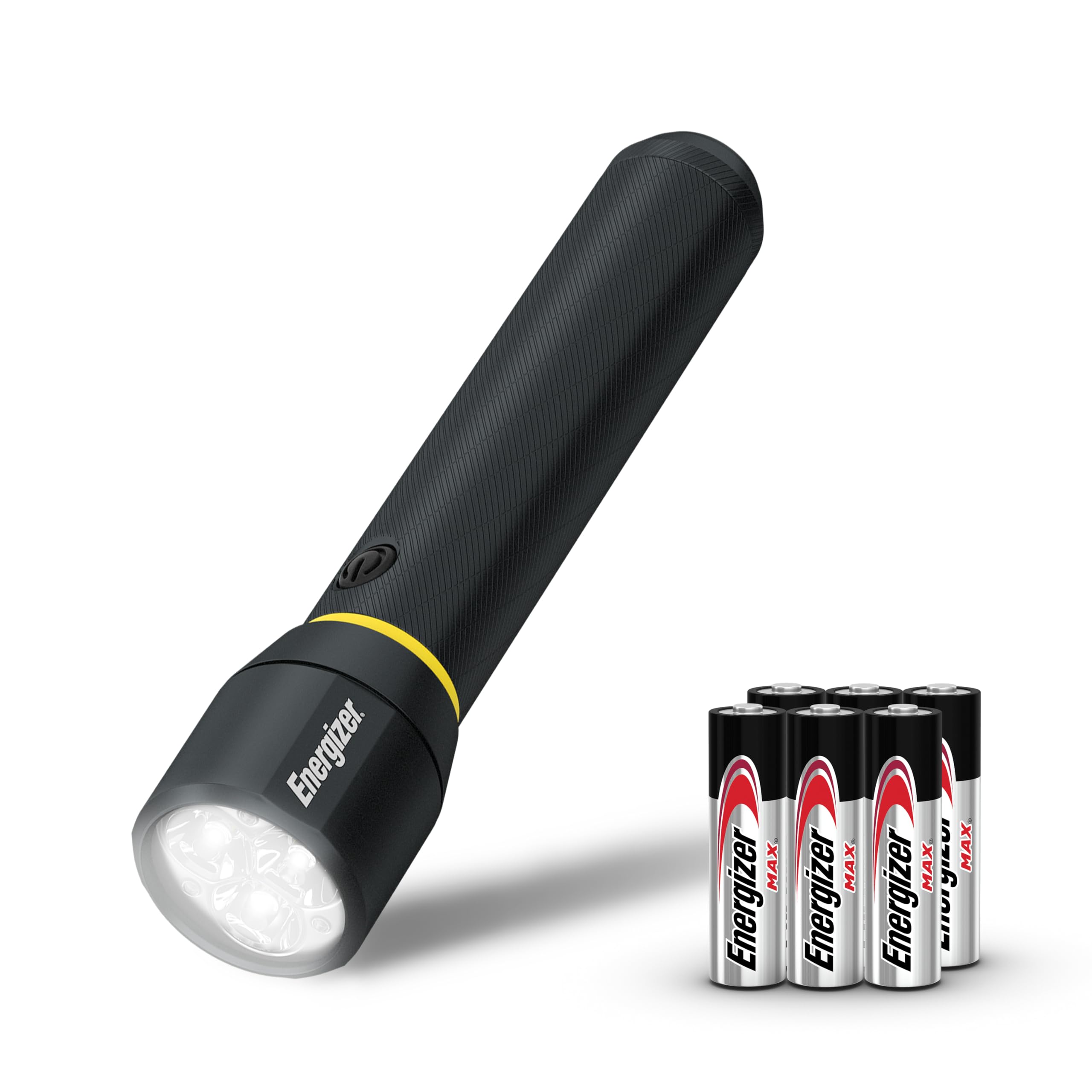 Energizer Vision HD Ultra LED flashlight with digital focus for precise beam control.