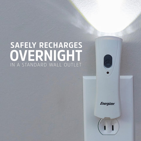 Lightweight Energizer Weatheready flashlight fits emergency kits.