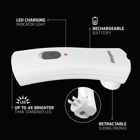 Six-pack Energizer Weatheready flashlight for multiple rooms during outages.