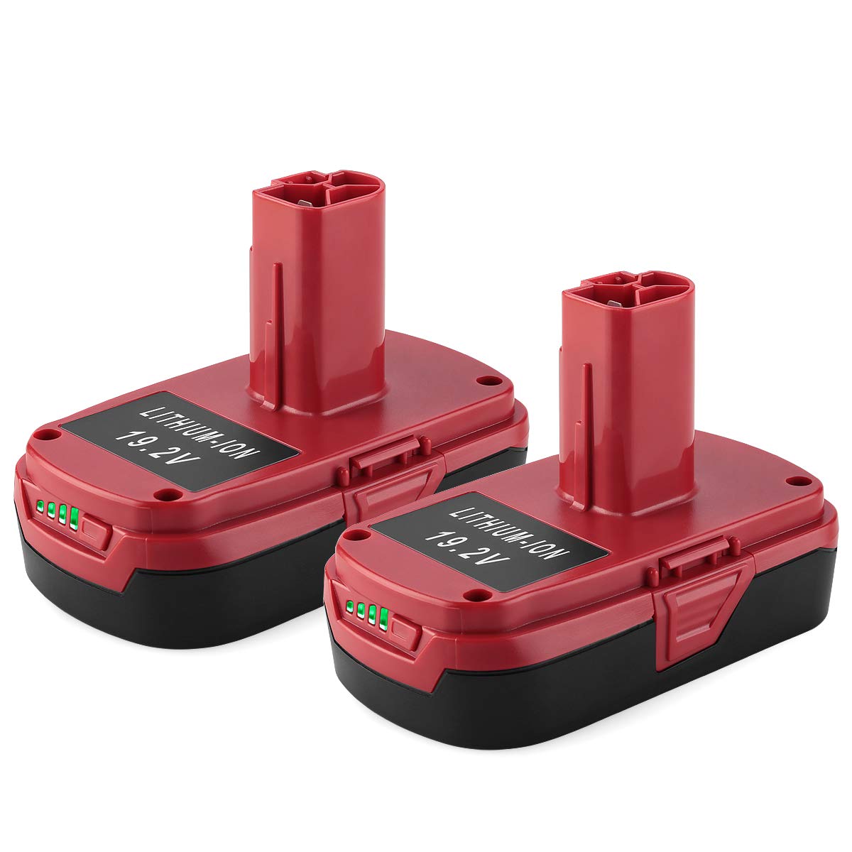 energup 2Pack 19.2V battery durable and certified for safety standards