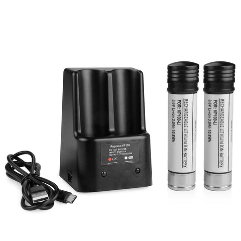 energup 2-pack vp100 batteries for versapak provide extended runtime for black decker tools