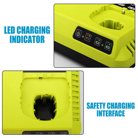 Energup 2Port P117 with LED indicators showing charge status