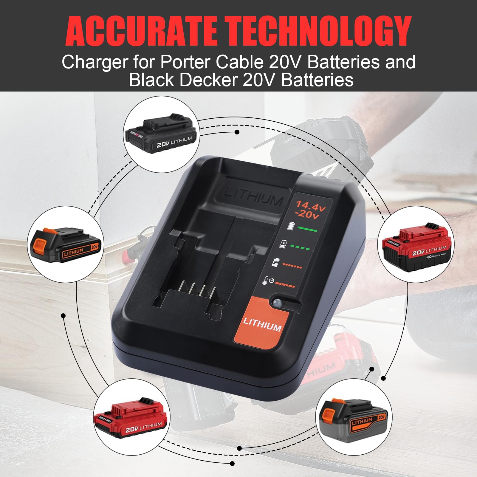 Energup 6.5Ah PCC685L battery inside pack shows capacity.