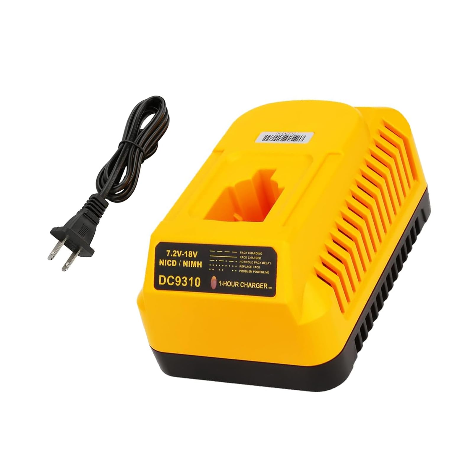energup DC9310 charger front view for quick battery swaps.