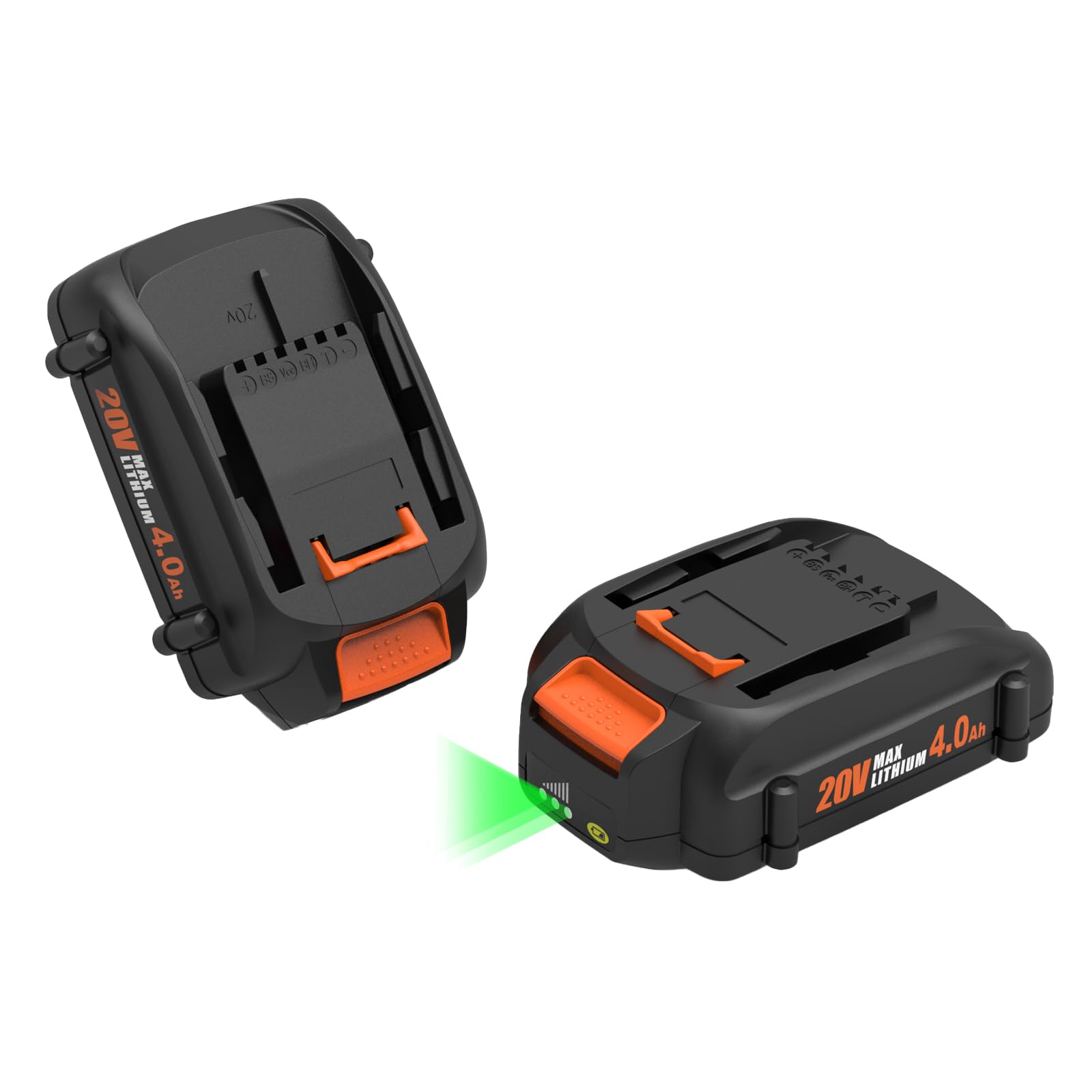 energup warranty and dedicated support for Worx 20V batteries