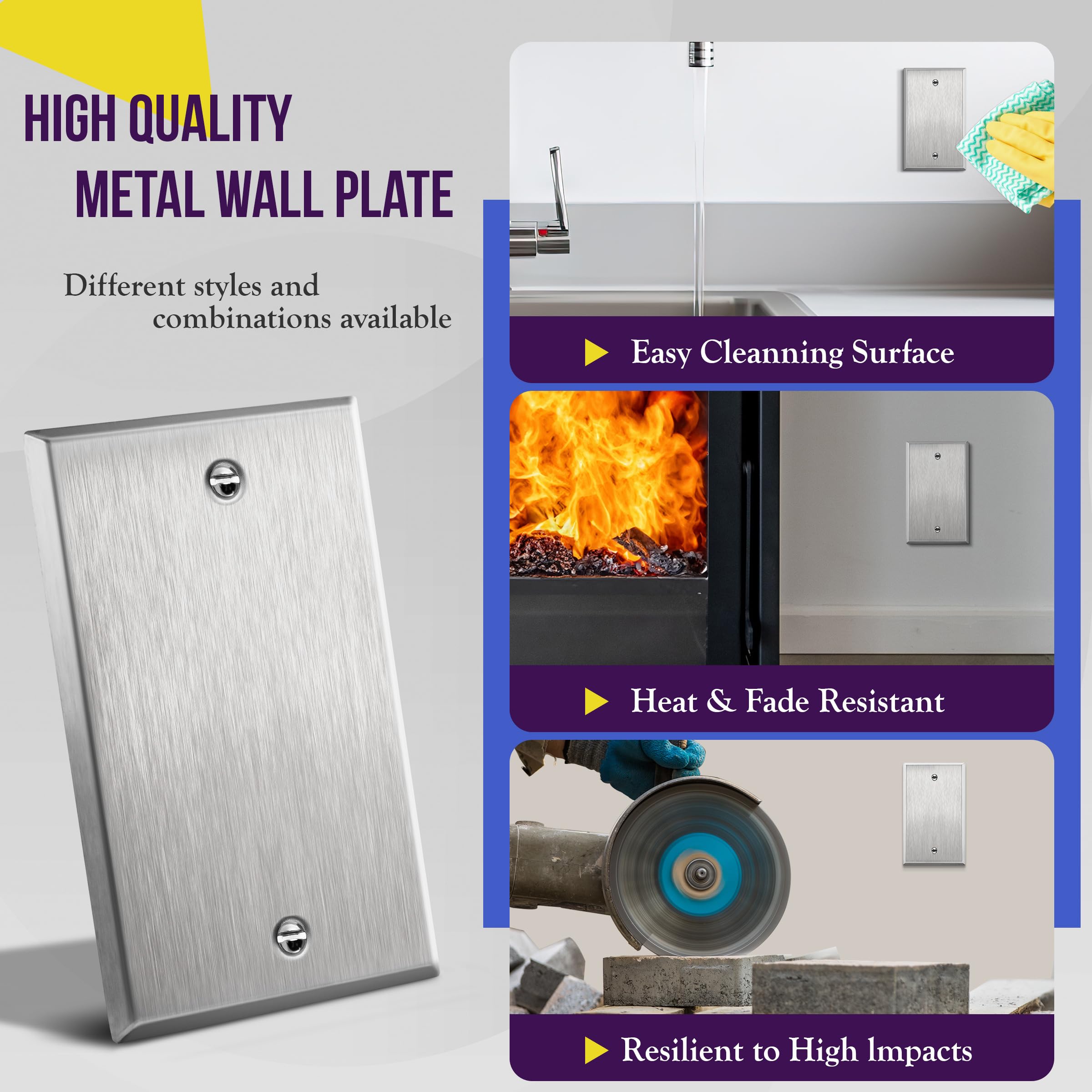 ENERLITES 1-gang standard size plate measures 4.50 by 2.76 inches