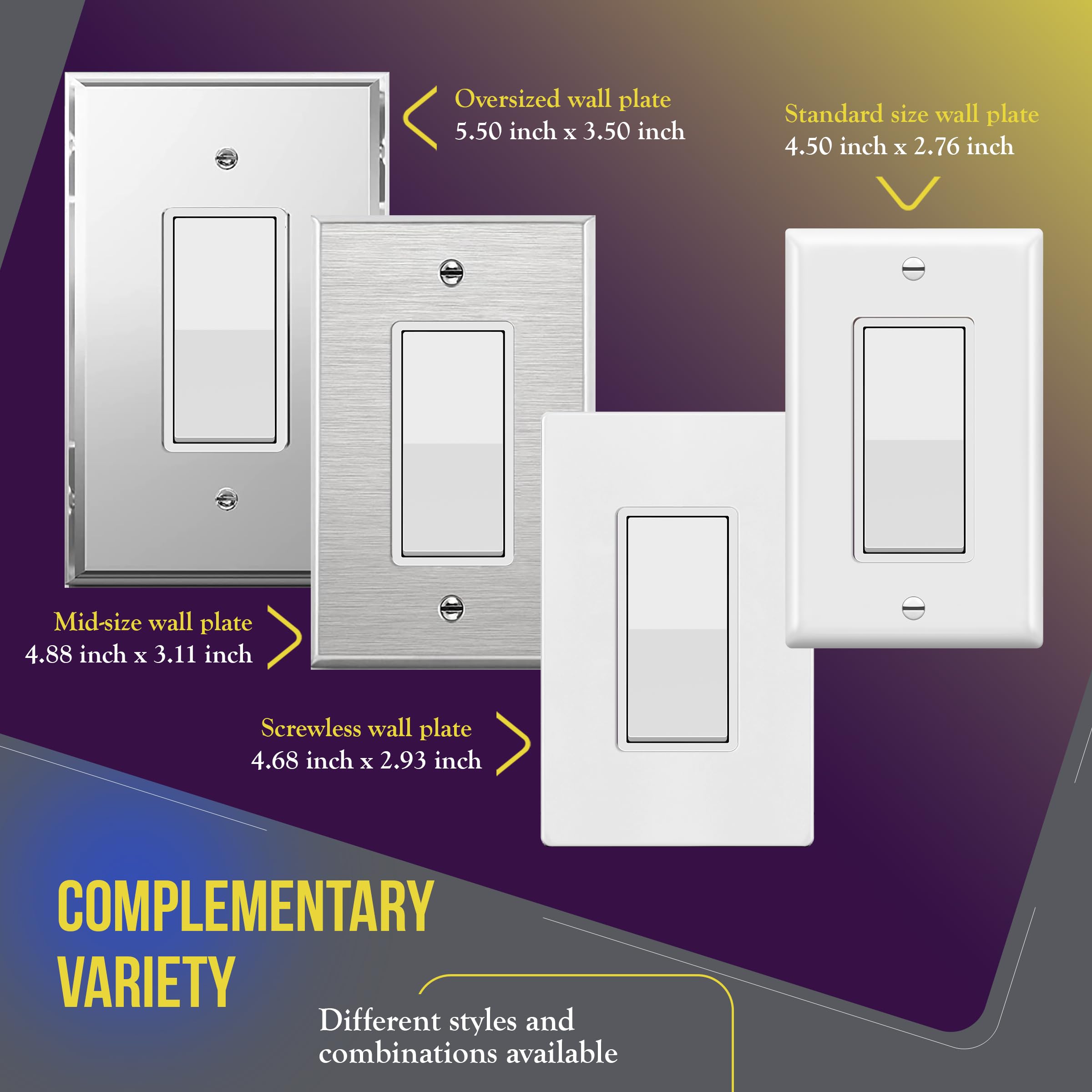 Enerlites 91150-W ideal for homes and offices needing reliable light control.