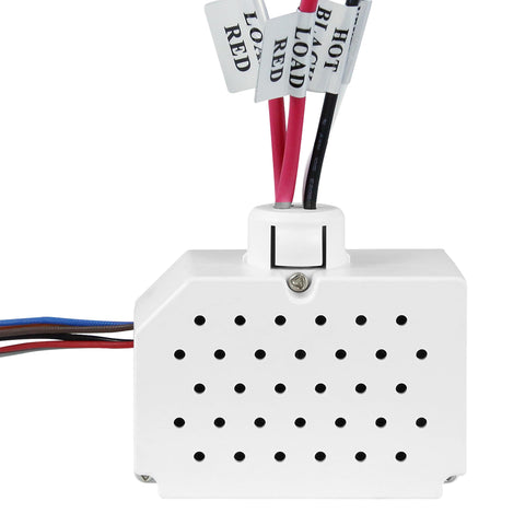 Enerlites MPP-24 white enclosure blends with modern ceilings.
