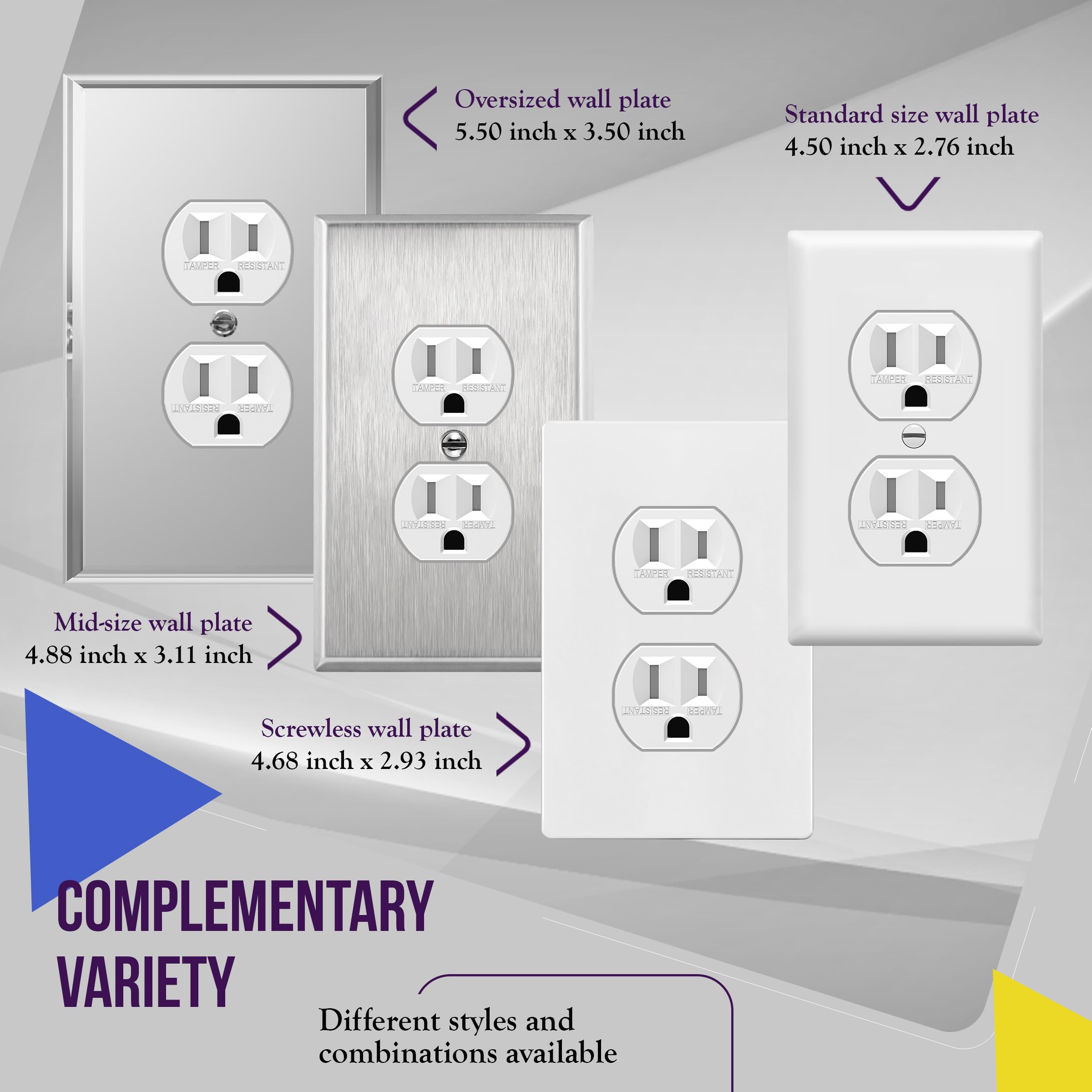 ENERLITES shallow body design eases wiring in tight boxes.