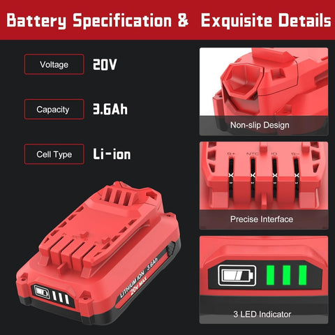 Enermall 20V battery compatibility with Craftsman V20 tools