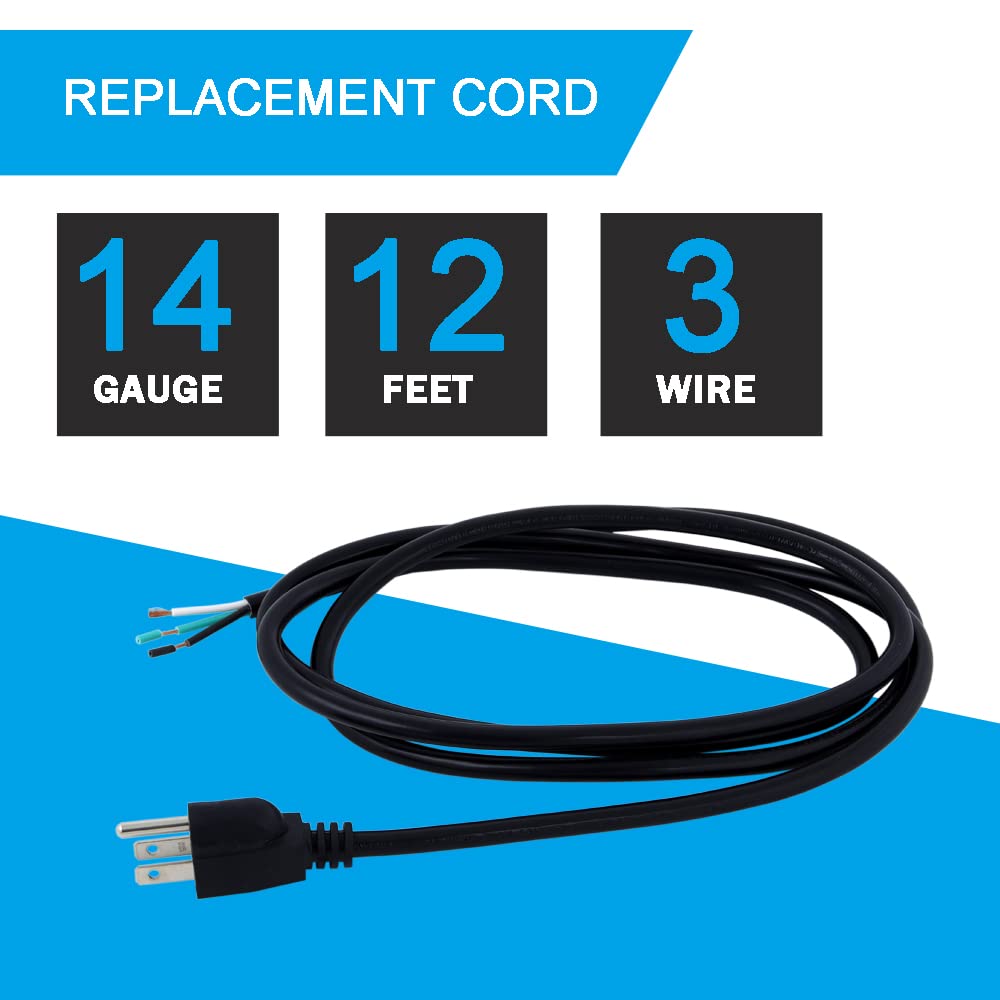 enersystec open-end 3-wire cable with stripped conductors for DIY wiring projects