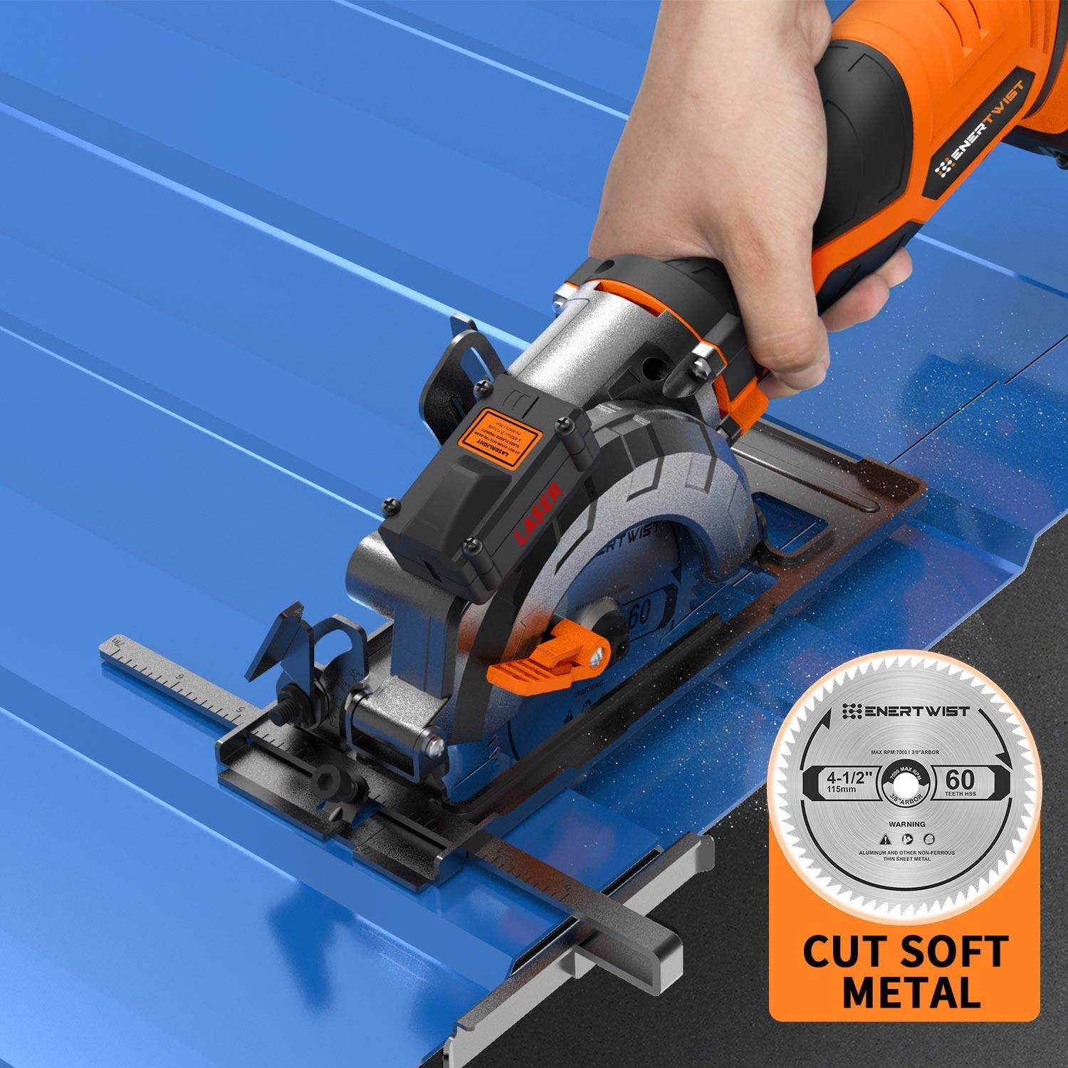 ENERTWIST 4-1/2 inch blade set packaging showing the four piece assortment