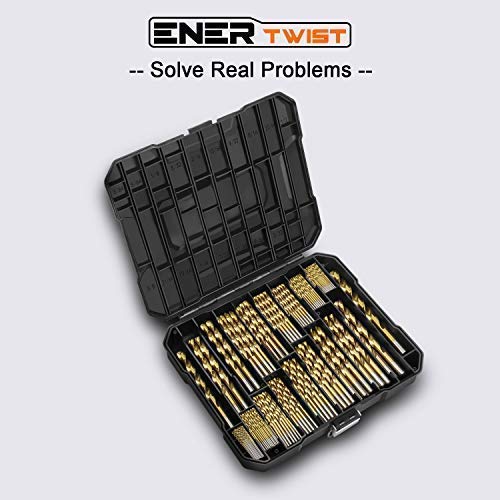 ENERTWIST clear guidance that the set is not for concrete or masonry use.