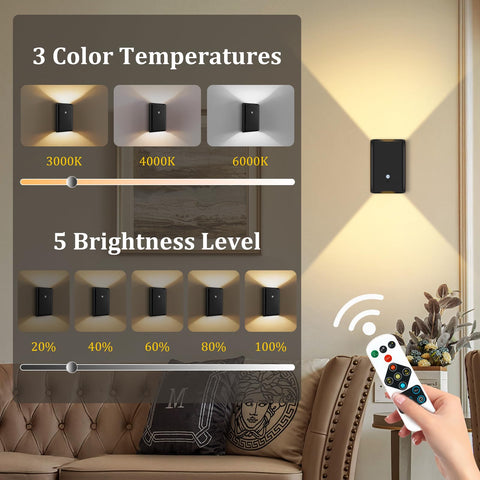 Eneru dimmable brightness from 20% to 100% for comfort
