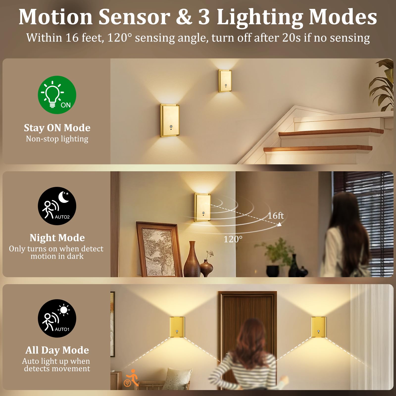Eneru remote control with memory preserves preferred color temperature and brightness.