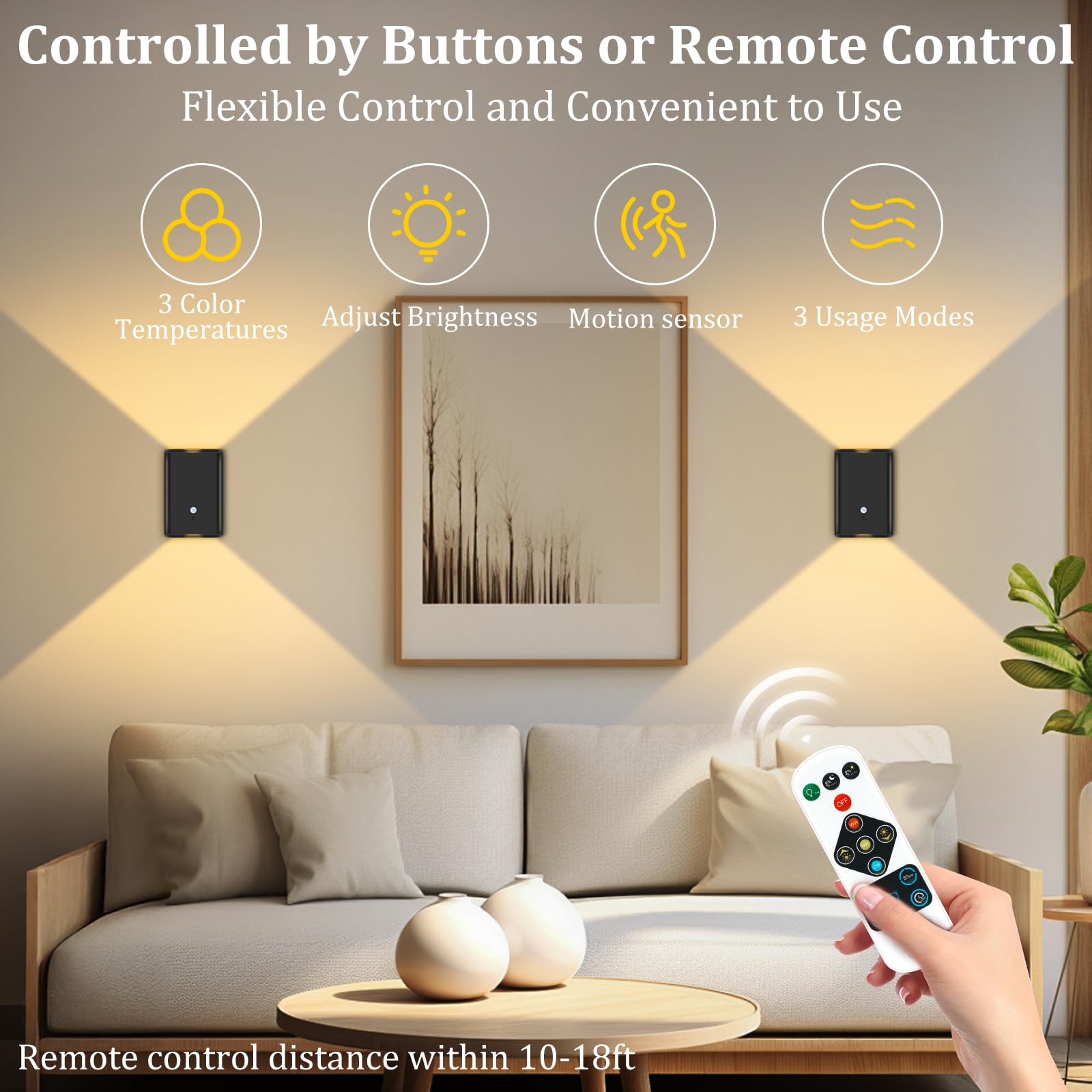 Eneru remote timer feature pauses or prolongs lighting automatically