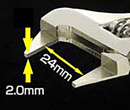 ENGINEER chrome vanadium steel finish signals lasting durability.