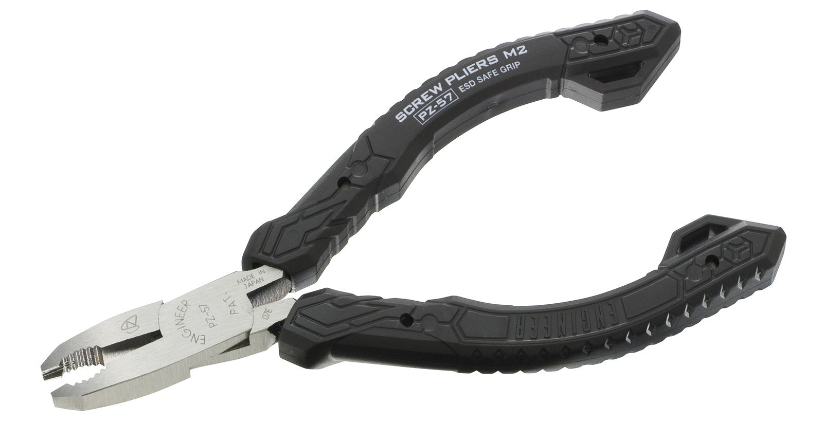 ENGINEER M2 screw extractor pliers with slim tip for hard-to-reach screws.