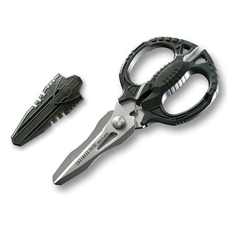 ENGINEER PH-55 compact scissors with 4-in-1 blade for versatile cutting tasks.