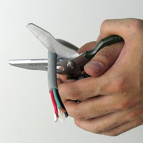 ENGINEER PH-55 safety box opener on blade edge.