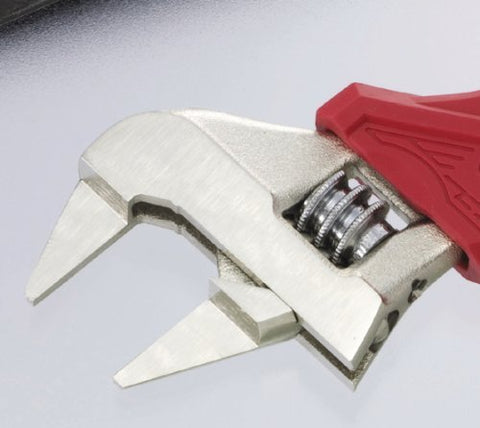 ENGINEER stubby wrench in pocket design for on-the-go maintenance.