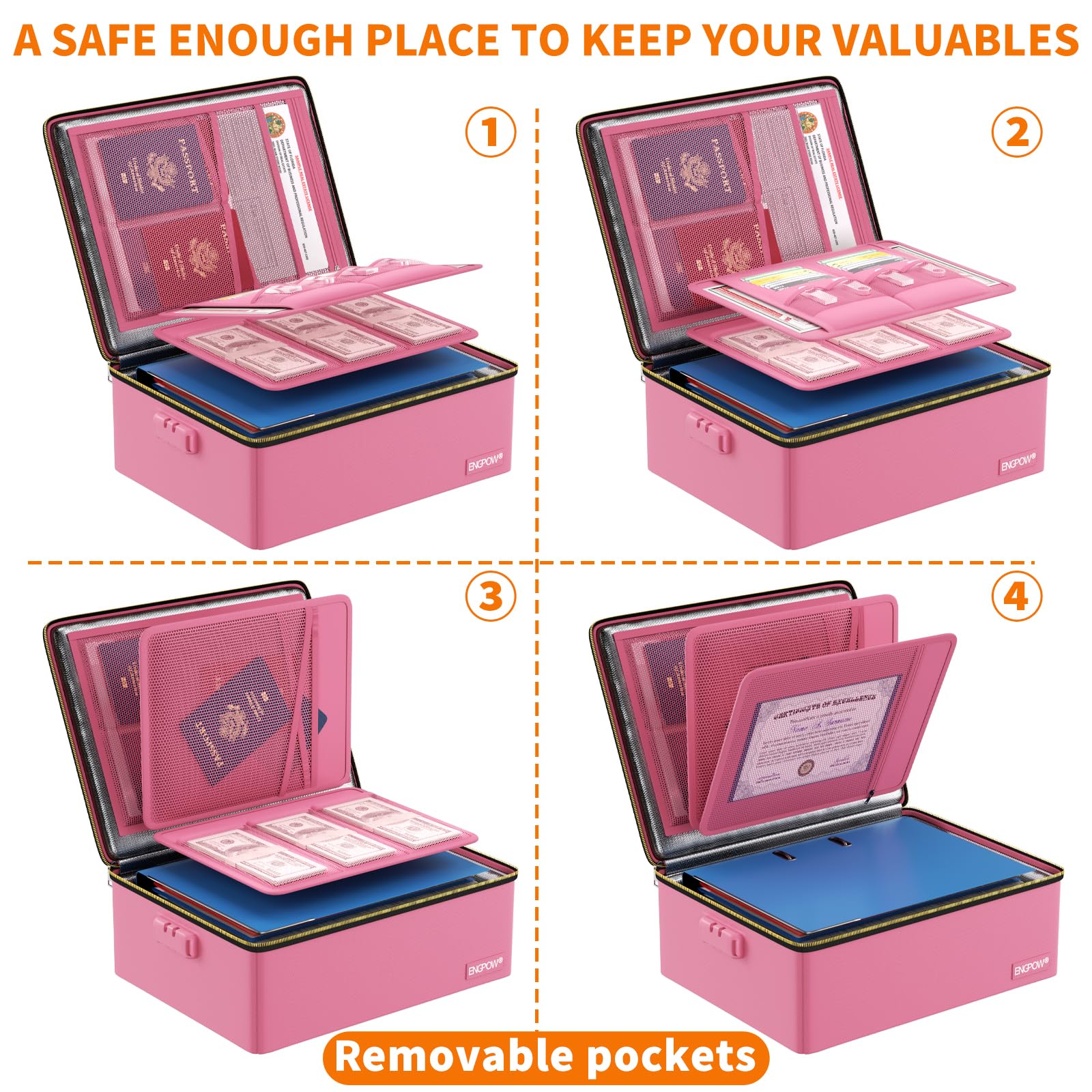 ENGPOW durable material closeup highlights sturdy construction