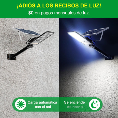 Engrepo solar flood light floods yard with bright, long-lasting illumination