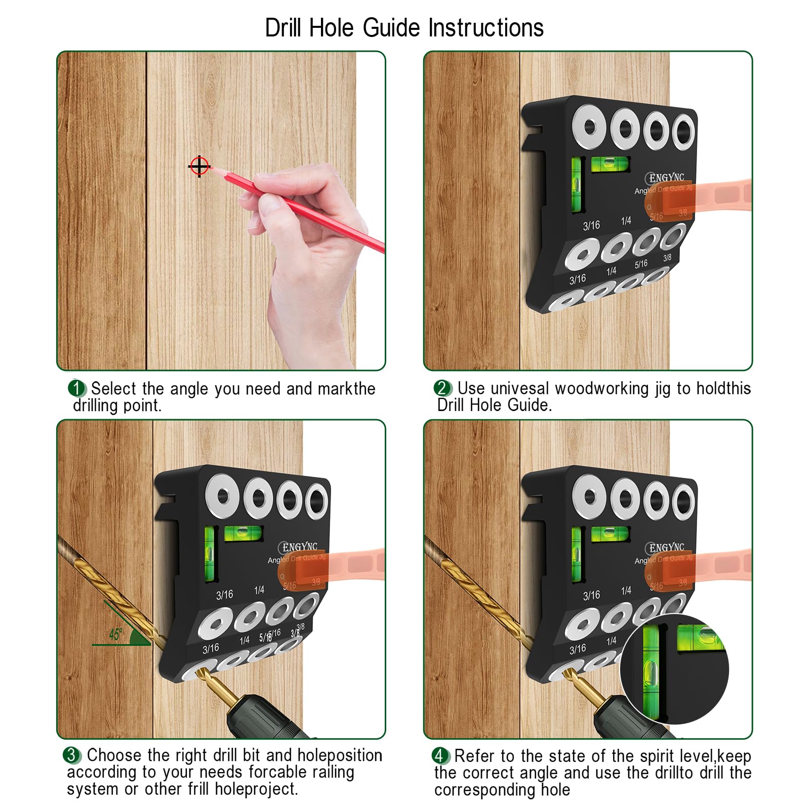 ENGYNC V-grooves enable 90° holes on corners and tubes