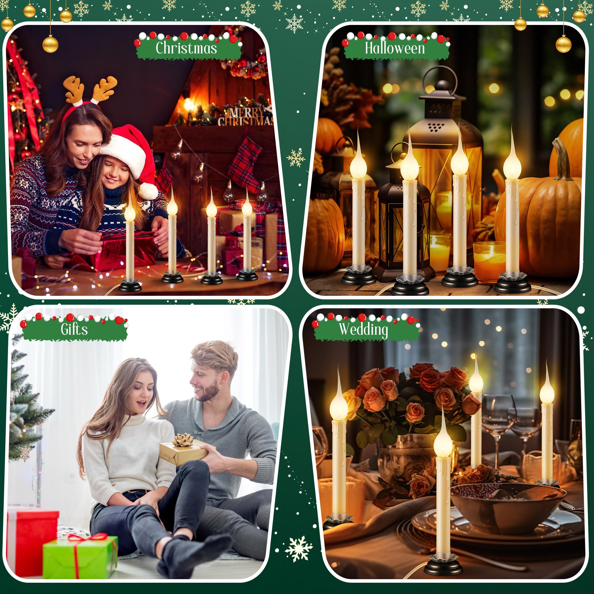 Enhon flameless, smokeless design is safe for families during gatherings