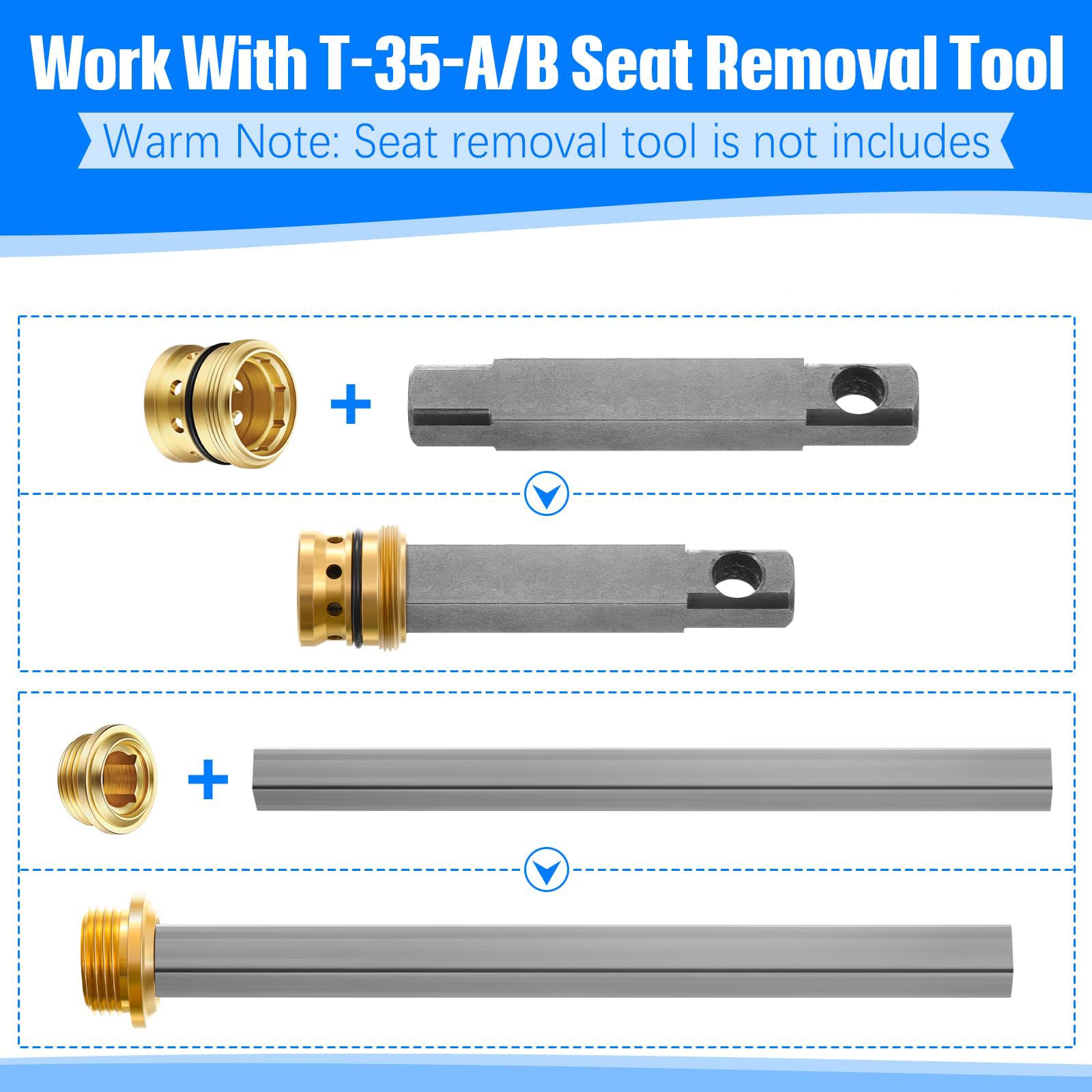 Enhon valve rebuild kit compatible with Temptrol for easy retrofit and longevity