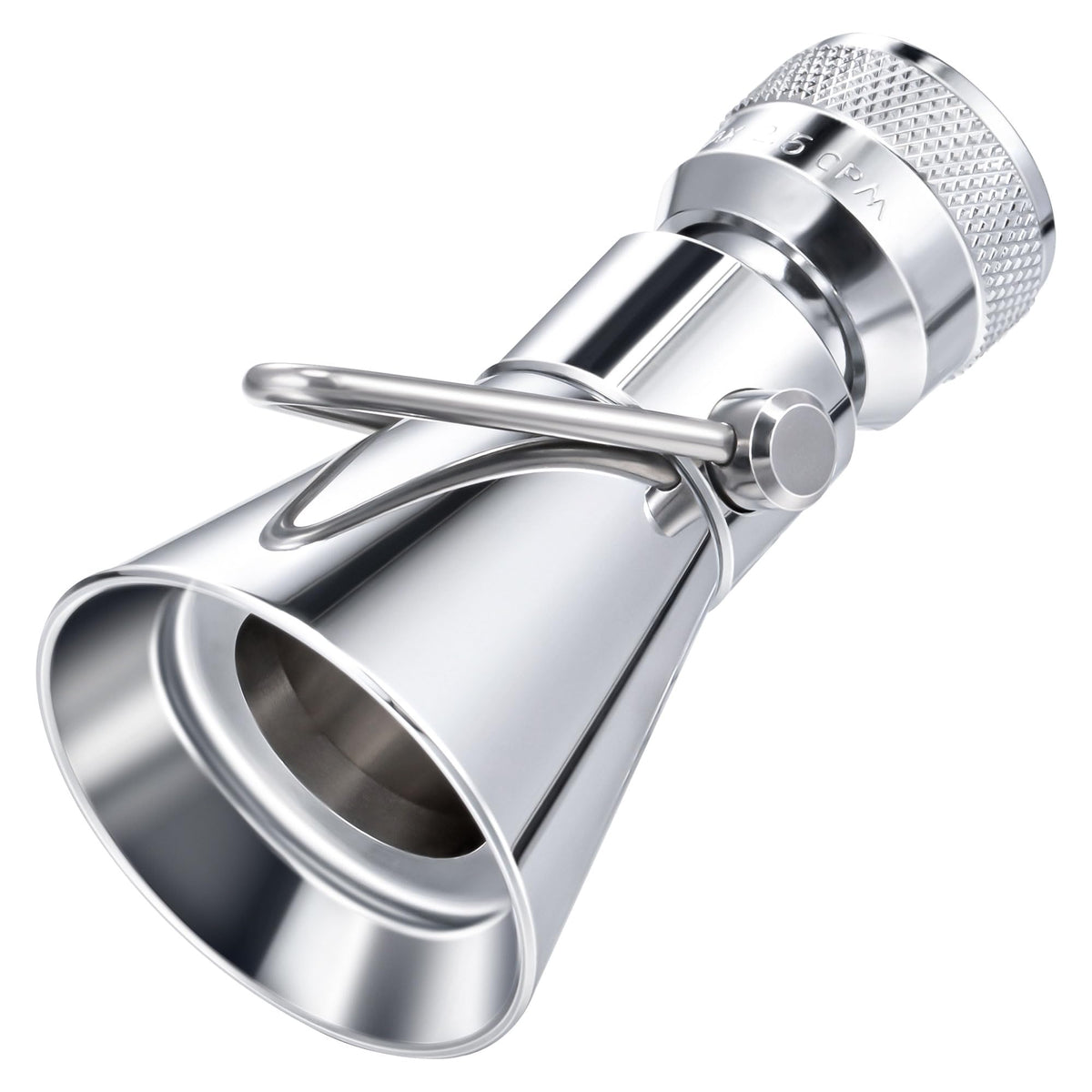 Enhon 2-setting pivoting shower head with versatile spray options for personalized showers.
