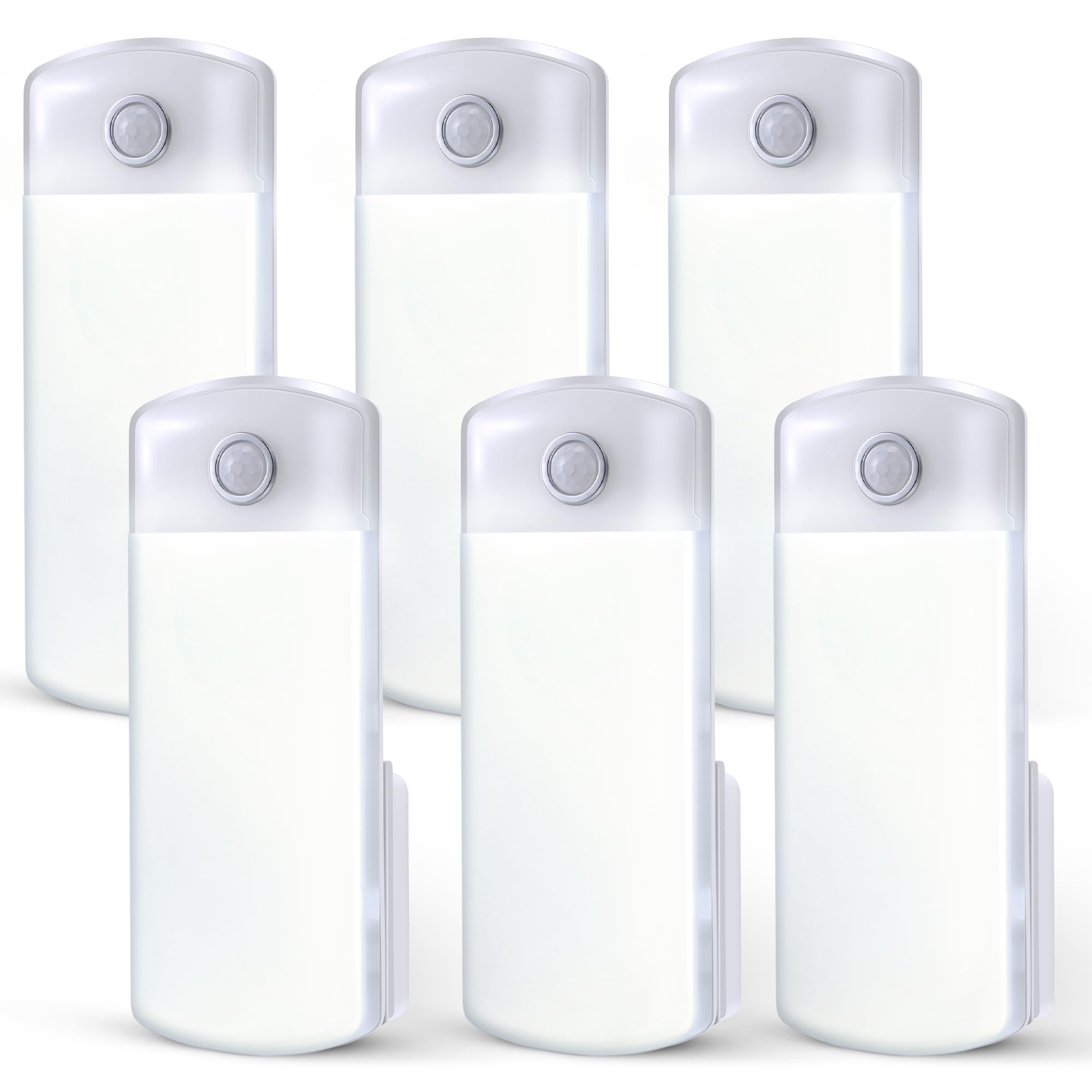 Enhon 6-pack power failure light base glows softly for safe navigation during outages.