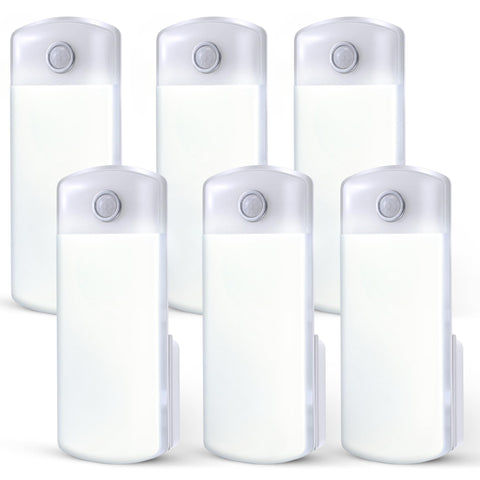 Enhon 6-pack power failure light base glows softly for safe navigation during outages.