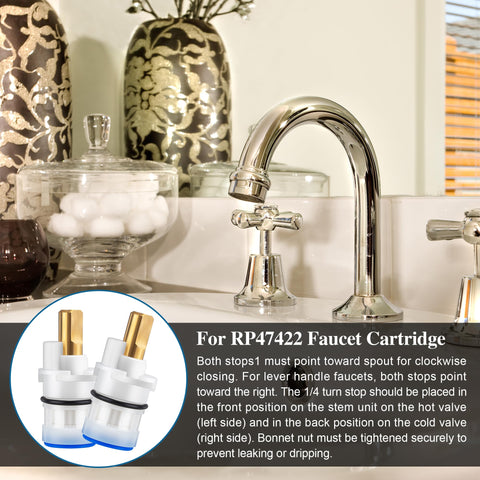 Enhon brass stem and rubber seal provide durability for smooth faucet operation