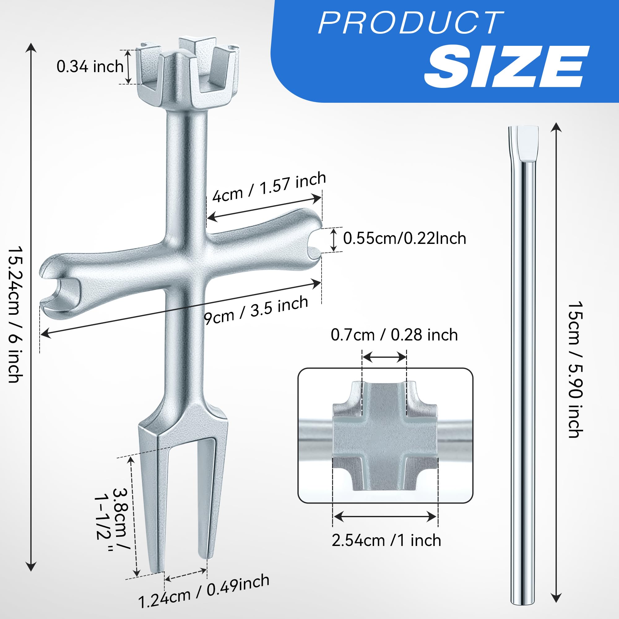 Enhon compact six-and-a-quarter-inch design fits tight bathroom spaces.