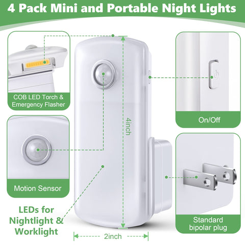Enhon compact design fits halls, bedrooms, and stairs for everyday safety.