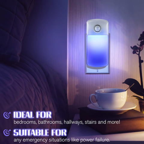 Enhon compact emergency lighting ideal for stairs and bedrooms