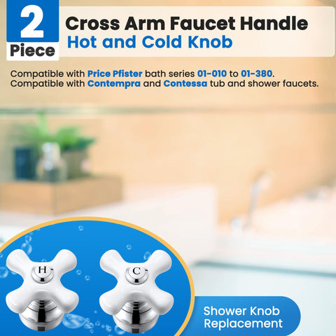 Enhon compatibility with Contempra and Contessa faucets for seamless replacement.