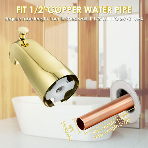 Enhon tub spout compatible with 8888026 for fast, reliable fit.