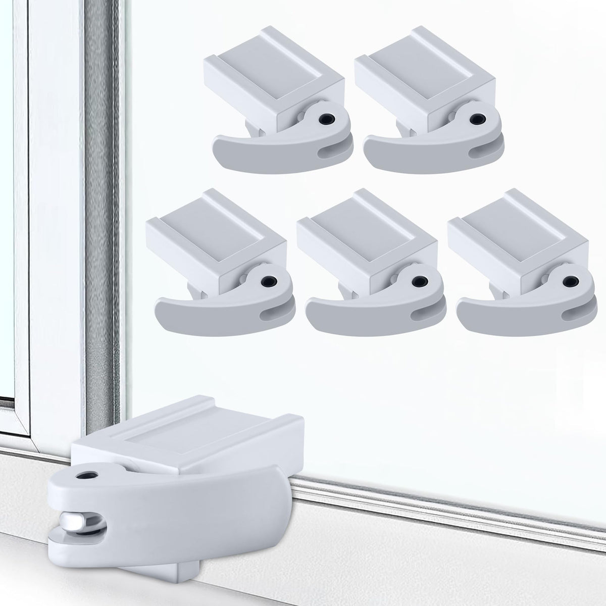 Enhon window lock with diecast, robust construction for secure protection.